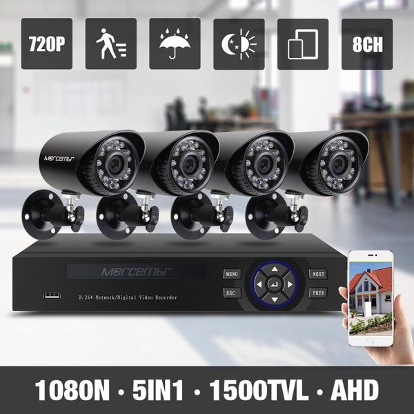 morcembr 720p video surveillance system 8ch cctv security kit 4pcs ir weatherproof outdoor camera no hard disk systems
morcembr 720p video surveillance system 8ch cctv security kit 4pcs ir weatherproof outdoor camera no hard disk systems