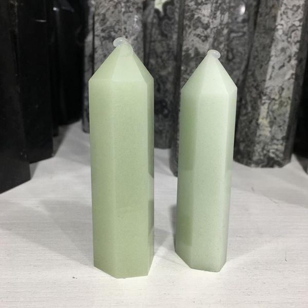 decorative objects & figurines 1pc natural luminous stone small pillars home living room decoration art ornaments open chakras to restore sp
decorative objects & figurines 1pc natural luminous stone small pillars home living room decoration art ornaments open chakras to restore sp