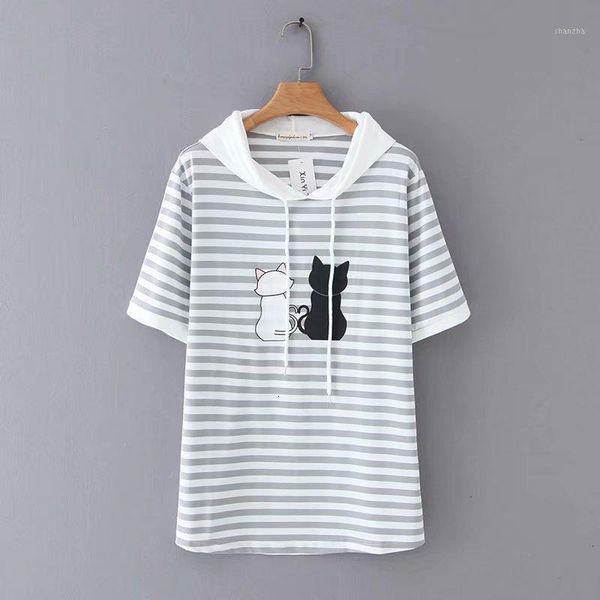 casual dresses plus size women loose stripes tshirt short-sleeved cotton t-shirt1 hgau, Black;gray
casual dresses plus size women loose stripes tshirt short-sleeved cotton t-shirt1 hgau, Black;gray