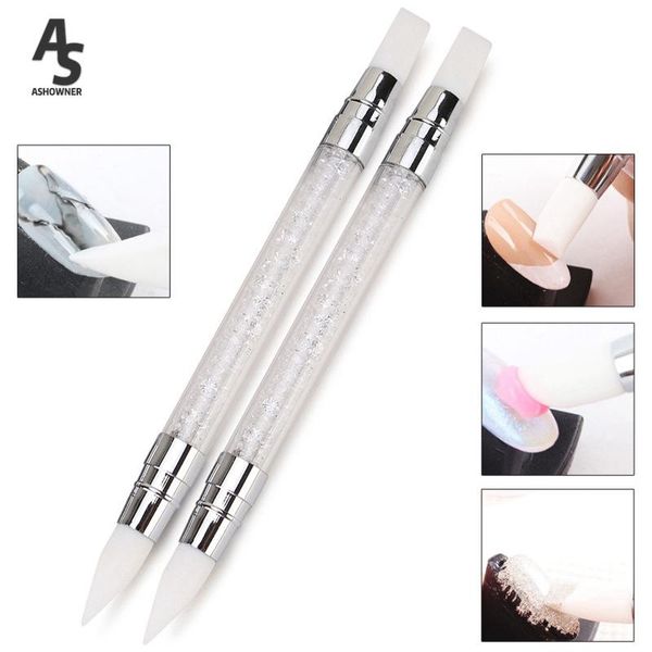 nail brushes 1pcs dual-ended art silicone sculpture pen nails tools carving diy painting glitter rhinestone acrylic manicure dotting, Yellow
nail brushes 1pcs dual-ended art silicone sculpture pen nails tools carving diy painting glitter rhinestone acrylic manicure dotting, Yellow