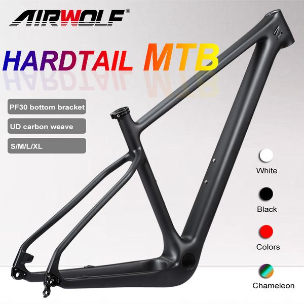 airwolf 29er xc hardtail mountain bike frame carbon fiber bicycle frameset 135*9/142*12mm frames s m l xl size 2 years warranty
airwolf 29er xc hardtail mountain bike frame carbon fiber bicycle frameset 135*9/142*12mm frames s m l xl size 2 years warranty