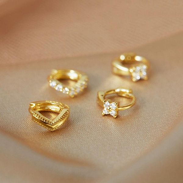 hoop & huggie fashion diamond single stud earring for women girl vintage flower v shaped zirconia earrings ear clip jewelry, Golden;silver
hoop & huggie fashion diamond single stud earring for women girl vintage flower v shaped zirconia earrings ear clip jewelry, Golden;silver