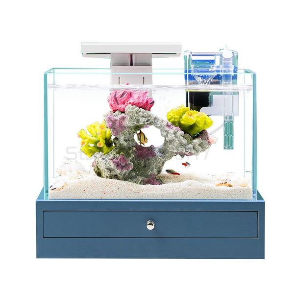 aquariums desksmall fish tank office mini creative micro landscape home decoration ecological landscaping
aquariums desksmall fish tank office mini creative micro landscape home decoration ecological landscaping