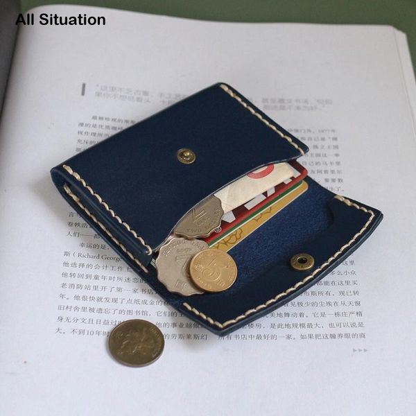 card holders luxury business case men first layer cow leather end handmade women storage coin purses retro hasp wallets, Brown;gray
card holders luxury business case men first layer cow leather end handmade women storage coin purses retro hasp wallets, Brown;gray
