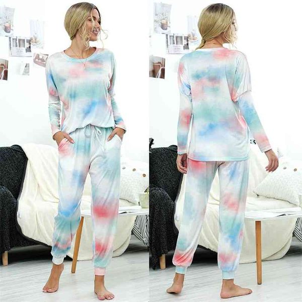 leisure women's outdoor activity tie-dye suit family printed sports pajama holiday autumn spring summer 2 piece sets 210508, White
leisure women's outdoor activity tie-dye suit family printed sports pajama holiday autumn spring summer 2 piece sets 210508, White