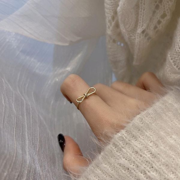 wedding rings jewellery korean european bow gold female adjustable size ring party trendy statement for girls women, Slivery;golden
wedding rings jewellery korean european bow gold female adjustable size ring party trendy statement for girls women, Slivery;golden