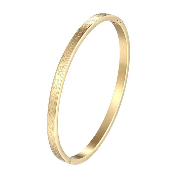 half flower pattern bracelet & bangle gold and rose color jewelry fashion for girl women lover gift, Black
half flower pattern bracelet & bangle gold and rose color jewelry fashion for girl women lover gift, Black