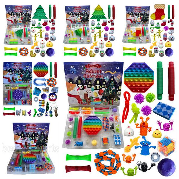 stock 24pcs/set christmas fidget toys xmas countdown calendar blind boxes sensory pack 5 styles advent calendar christmas box zza3433
stock 24pcs/set christmas fidget toys xmas countdown calendar blind boxes sensory pack 5 styles advent calendar christmas box zza3433