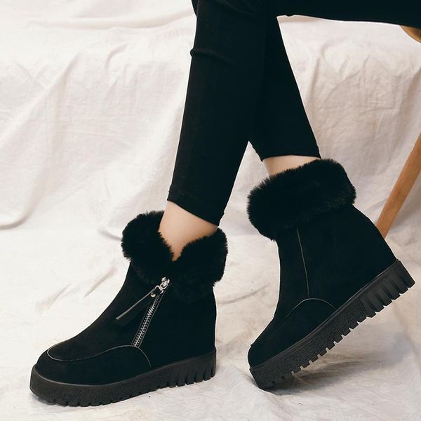boots 2021 fashion platform chunky punk suede womens shoes zipper high quality, Black
boots 2021 fashion platform chunky punk suede womens shoes zipper high quality, Black