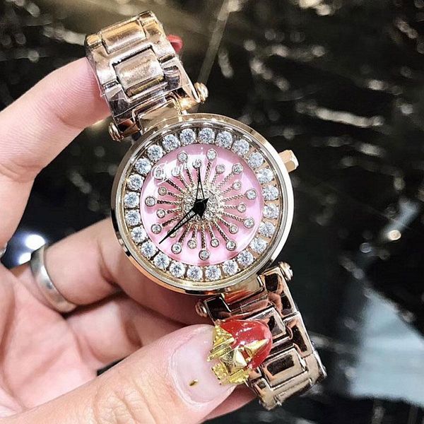 wristwatches women watch stainless steel watches lady shining rotation dress big diamond stone wristwatch rose gold 2021, Slivery;brown
wristwatches women watch stainless steel watches lady shining rotation dress big diamond stone wristwatch rose gold 2021, Slivery;brown