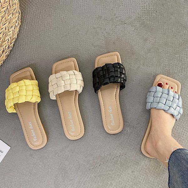 2021 new women weave slippers women flat open toe sandals fashion design leisure shoes charm office women flip flop mmm, Black
2021 new women weave slippers women flat open toe sandals fashion design leisure shoes charm office women flip flop mmm, Black