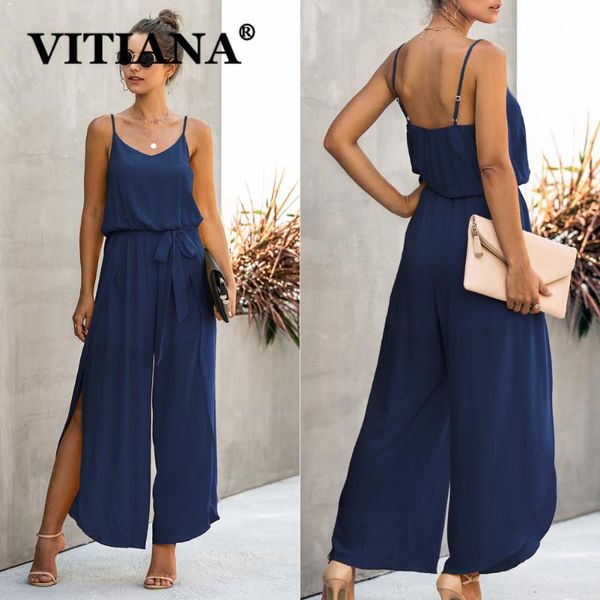 women's jumpsuits & rompers vitiana women casual for womens summer 2021 female sleeveless backless black jumpsuit woman pink beach clot, Black;white
women's jumpsuits & rompers vitiana women casual for womens summer 2021 female sleeveless backless black jumpsuit woman pink beach clot, Black;white