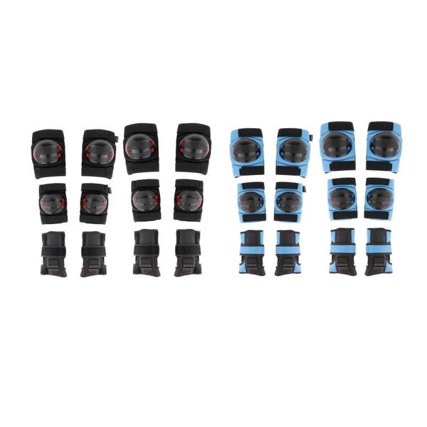 elbow & knee pads 6 pieces/set ski skateboard ice roller skating protective gear wrist guard cycling protector for kids boys girls, Black;gray
elbow & knee pads 6 pieces/set ski skateboard ice roller skating protective gear wrist guard cycling protector for kids boys girls, Black;gray
