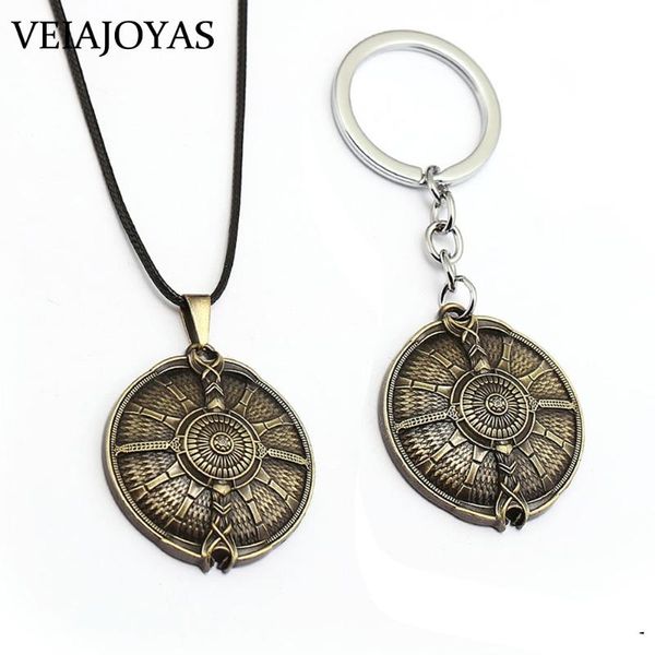 pendant necklaces game jewelry god of war 4 necklace ancient bronze kratos shield metal rope chain choker women men charm gifts, Silver
pendant necklaces game jewelry god of war 4 necklace ancient bronze kratos shield metal rope chain choker women men charm gifts, Silver