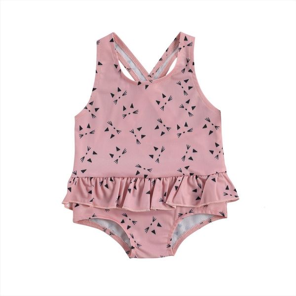 infant one piece swimsuit baby girl leoparde print u shaped neck cross strap ruffle swimwear, White
infant one piece swimsuit baby girl leoparde print u shaped neck cross strap ruffle swimwear, White