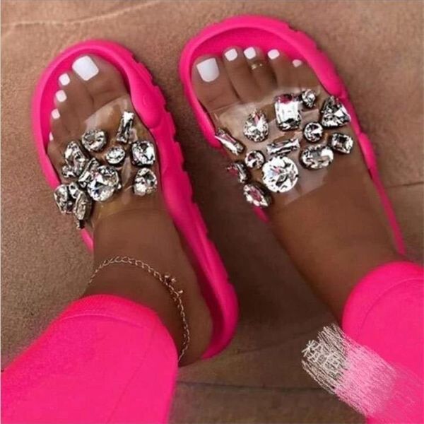 summer women crystal slippers glitter flat soft bling female candy color flip flops outdoor ladies slides beach shoes, Black
summer women crystal slippers glitter flat soft bling female candy color flip flops outdoor ladies slides beach shoes, Black