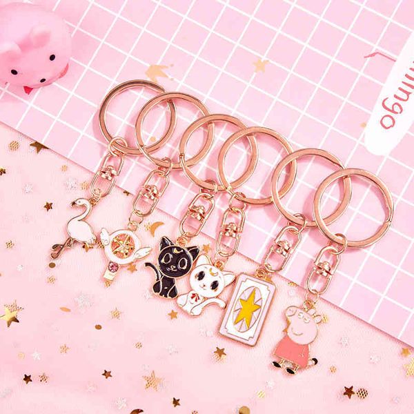 keychains cartoon key female lovely bag jewelry pendant korean metal car ins net red belt pendant, Silver
keychains cartoon key female lovely bag jewelry pendant korean metal car ins net red belt pendant, Silver