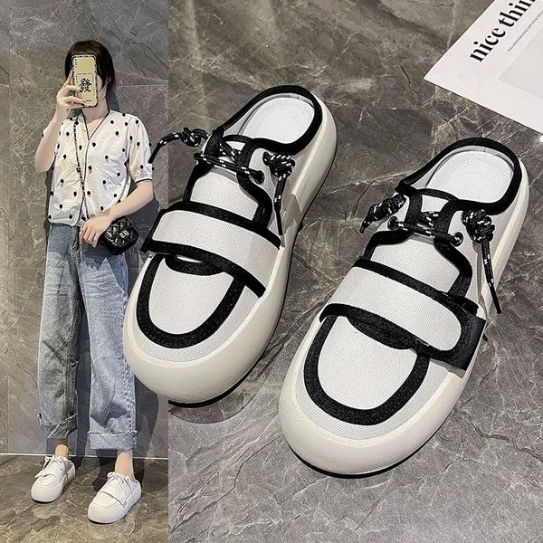 slippers casual shoes platform low cover toe slides slipers women luxury 2021 flat soft pu leisure basic fabric fashion rubber, Black
slippers casual shoes platform low cover toe slides slipers women luxury 2021 flat soft pu leisure basic fabric fashion rubber, Black