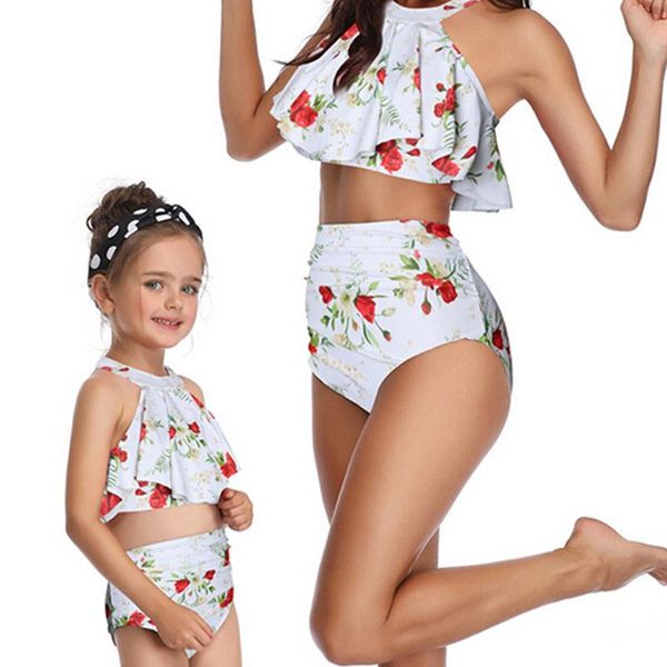 one-piece suits mother daughter swimwear floral bikini set baby and mom matching clothes family clothing swimsuits
one-piece suits mother daughter swimwear floral bikini set baby and mom matching clothes family clothing swimsuits