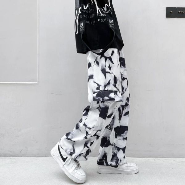 tie-dye casual pants men's korean fashion loose gradient cargo harajuku streetwear wide-leg straight-leg men, Black
tie-dye casual pants men's korean fashion loose gradient cargo harajuku streetwear wide-leg straight-leg men, Black