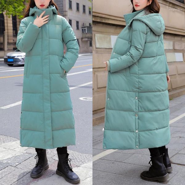 women's down & parkas winter warm long coat women cotton jacket casual pocket sash ladies parka high street tailored collar stylish hoo, Black
women's down & parkas winter warm long coat women cotton jacket casual pocket sash ladies parka high street tailored collar stylish hoo, Black