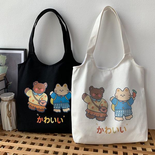 japanese bear kawaii women's shoulder bag casual large-capacity canvas harajuku cartoon shopper ulzzang women handbag bags
japanese bear kawaii women's shoulder bag casual large-capacity canvas harajuku cartoon shopper ulzzang women handbag bags