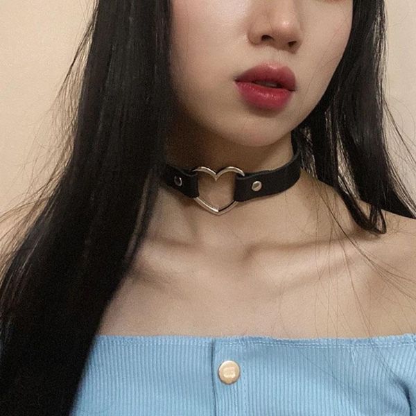 chokers gothic heart choker necklace for women adjustable pu leather collar studded cosplay harajuku goth punk jewelry, Golden;silver
chokers gothic heart choker necklace for women adjustable pu leather collar studded cosplay harajuku goth punk jewelry, Golden;silver
