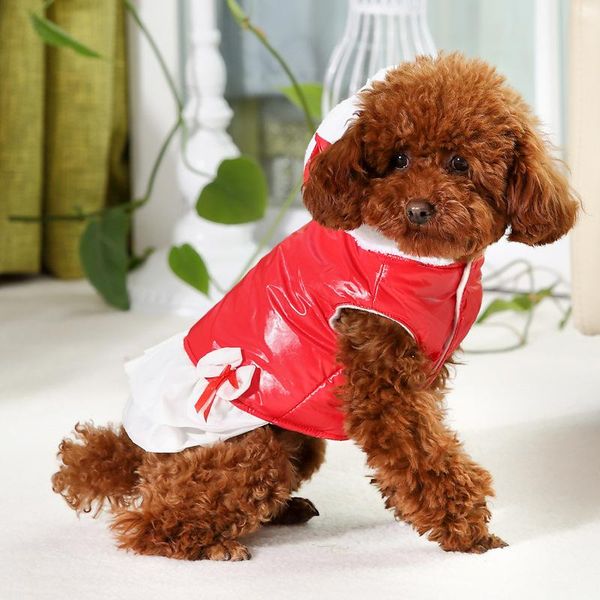 dog apparel coat red bowknot christmas outfit the pet warm winter cotton-padded clothes decoration supply
dog apparel coat red bowknot christmas outfit the pet warm winter cotton-padded clothes decoration supply