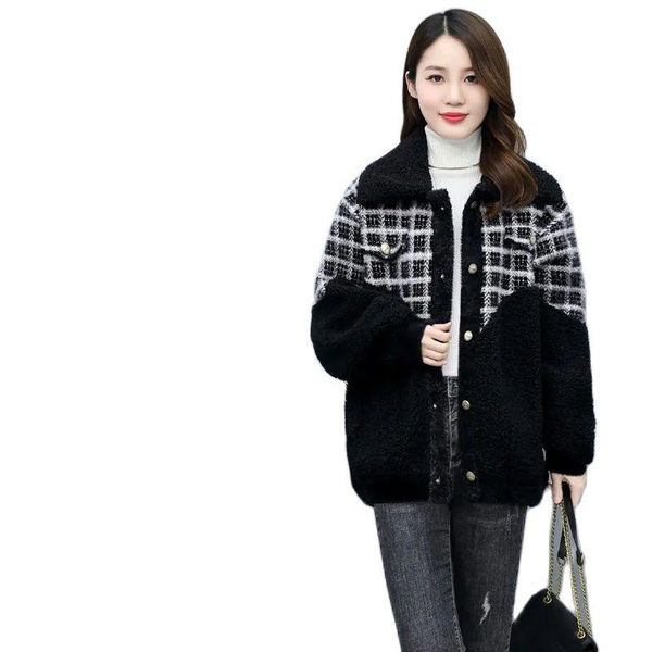 women's down & parkas cotton jackets women short 2021 winter small outwear loose plus velvet thick warm padded coat female large size j, Black
women's down & parkas cotton jackets women short 2021 winter small outwear loose plus velvet thick warm padded coat female large size j, Black