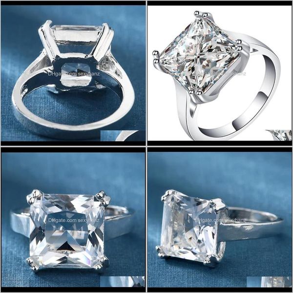 cluster drop delivery 2021 hainon luxury 6 ct big square cut zircon with large cz stones ring for women fashion jewelry female rings mknkx, Golden;silver
cluster drop delivery 2021 hainon luxury 6 ct big square cut zircon with large cz stones ring for women fashion jewelry female rings mknkx, Golden;silver