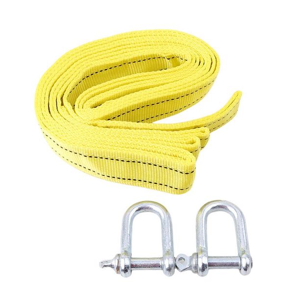 travel & roadway product 4m double thicker tow rope multifunction yellow car accessories ropes for truck trailer
travel & roadway product 4m double thicker tow rope multifunction yellow car accessories ropes for truck trailer