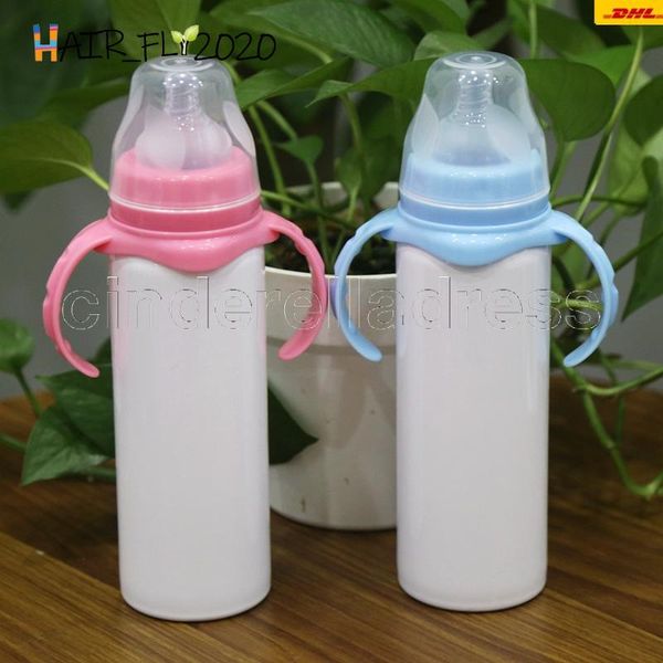 8oz sublimation baby feeding bottle stainless steel sippy cup nipple handle unbreakable white baby nursing bottle for sublimation ca15
8oz sublimation baby feeding bottle stainless steel sippy cup nipple handle unbreakable white baby nursing bottle for sublimation ca15