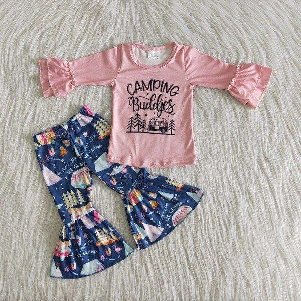clothing sets fashion boutique baby clothes letters pink long-sleeved children's designer blue printed pants suit, White
clothing sets fashion boutique baby clothes letters pink long-sleeved children's designer blue printed pants suit, White