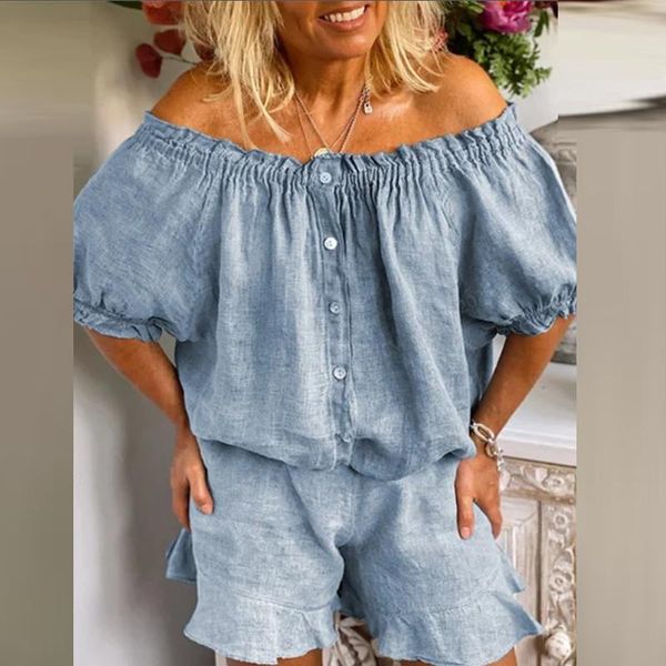 women's tracksuits spring leopard print patchwork cotton linen set women slash neck button shirt and flare shorts suit autumn pullover, Gray
women's tracksuits spring leopard print patchwork cotton linen set women slash neck button shirt and flare shorts suit autumn pullover, Gray