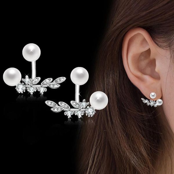 stud pearl zircon leaves earrings for women earring earings silver color plated jewelry earing brincos brinco oorbellen f433, Golden;silver
stud pearl zircon leaves earrings for women earring earings silver color plated jewelry earing brincos brinco oorbellen f433, Golden;silver