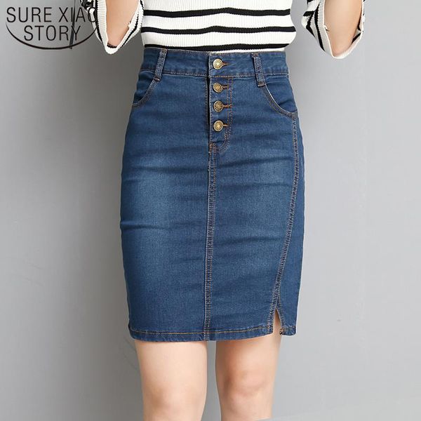 skirts high waist buttons slim office lady elegant denim skirt fashion summer autumn women pencil 3715 50, Black
skirts high waist buttons slim office lady elegant denim skirt fashion summer autumn women pencil 3715 50, Black
