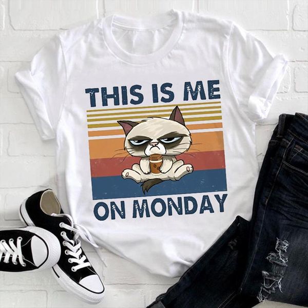 cute cat striped spring women t shirt summer funny printing clothes print tee ladies graphic, White
cute cat striped spring women t shirt summer funny printing clothes print tee ladies graphic, White