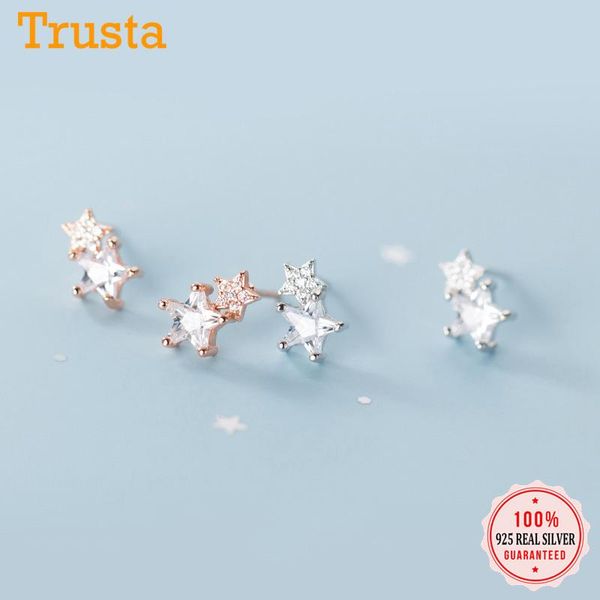 trustdavis authentic 925 sterling silver fashion twinkling star stud earrings for women valentine's day gift da610, Golden;silver
trustdavis authentic 925 sterling silver fashion twinkling star stud earrings for women valentine's day gift da610, Golden;silver