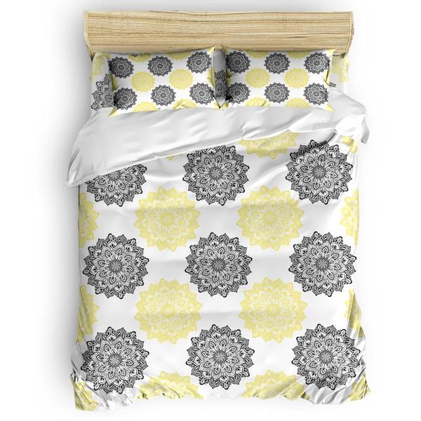 bedding sets mandala pattern black yellow texture luxury duvet cover fashion set home decoration bed king size comforter
bedding sets mandala pattern black yellow texture luxury duvet cover fashion set home decoration bed king size comforter
