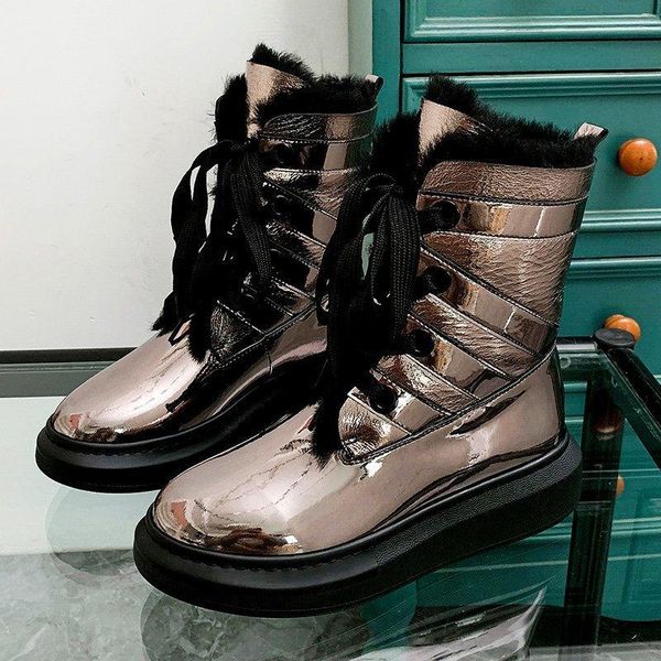 winter women snow boots plus velvet thick warm cotton shoes sole platform short wild increase, Black
winter women snow boots plus velvet thick warm cotton shoes sole platform short wild increase, Black