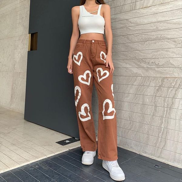 heart print y2k women jean high waist casual straight long trousers vintage fashion denim pants capris skinny female, Blue
heart print y2k women jean high waist casual straight long trousers vintage fashion denim pants capris skinny female, Blue