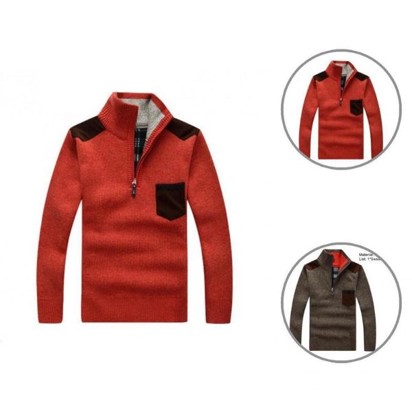 men's sweaters pullover stylish fit winter sweater anti-pilling stand collar for school, White;black
men's sweaters pullover stylish fit winter sweater anti-pilling stand collar for school, White;black