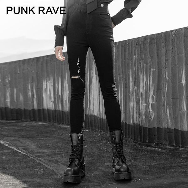 women's pants & capris punk rave girl's hole high waist frayed letter skinny jeans personality harajuku female trousers, Black;white
women's pants & capris punk rave girl's hole high waist frayed letter skinny jeans personality harajuku female trousers, Black;white