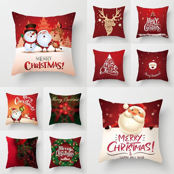 pillow case christmas decoration cushion cover cartoon santa claus printing party ball covers
pillow case christmas decoration cushion cover cartoon santa claus printing party ball covers