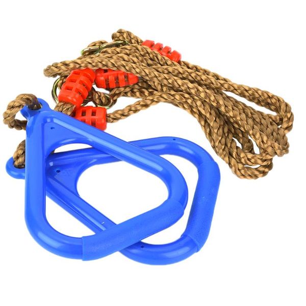 pair of adjustable plastic children swing gym fitness exercise hanging ring with rope sports pull (blue) resistance bands
pair of adjustable plastic children swing gym fitness exercise hanging ring with rope sports pull (blue) resistance bands