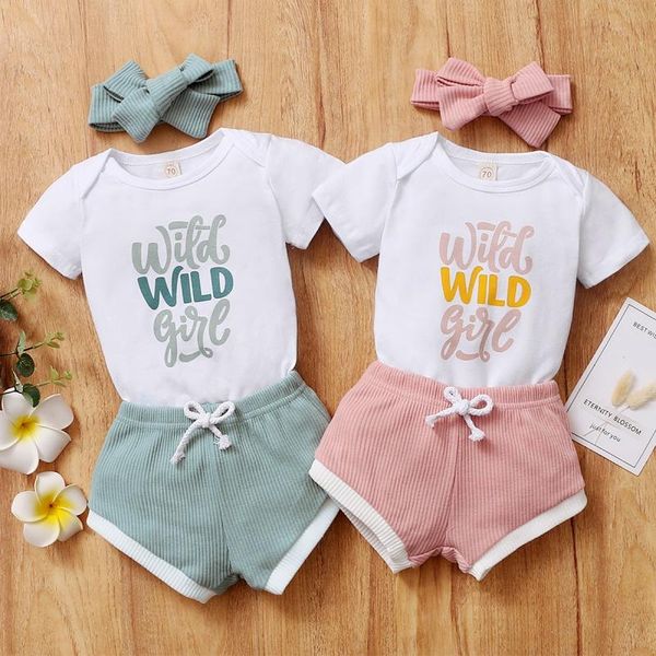 clothing sets summer born baby girls short sleeve set letter print romper shorts headband outfits clothes, White
clothing sets summer born baby girls short sleeve set letter print romper shorts headband outfits clothes, White
