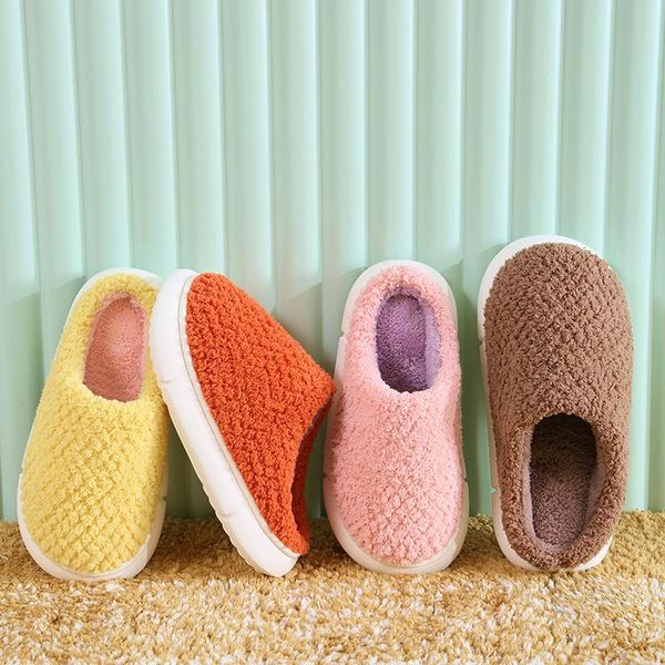 slippers thick-soled cotton for autumn and winter couples home indoor outdoor half-pack warm plush shoes, Black
slippers thick-soled cotton for autumn and winter couples home indoor outdoor half-pack warm plush shoes, Black