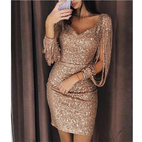 casual dresses european and american fashion ladies dress sequin embroidery v-neck long-sleeved bag hip fringed sleeve al455, Black;gray
casual dresses european and american fashion ladies dress sequin embroidery v-neck long-sleeved bag hip fringed sleeve al455, Black;gray