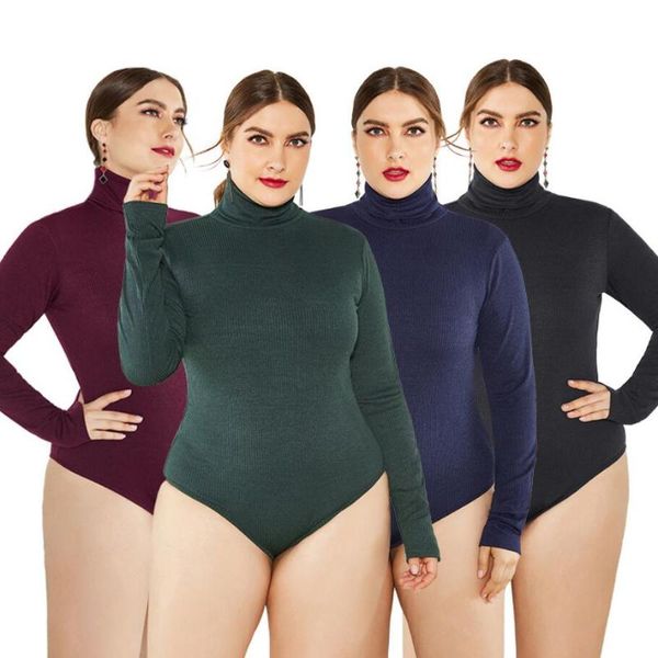 women's jumpsuits & rompers brand autumn winter for women long sleeve high neck sweater knitted bodysuit stretch plus size romper 5xl, Black;white
women's jumpsuits & rompers brand autumn winter for women long sleeve high neck sweater knitted bodysuit stretch plus size romper 5xl, Black;white