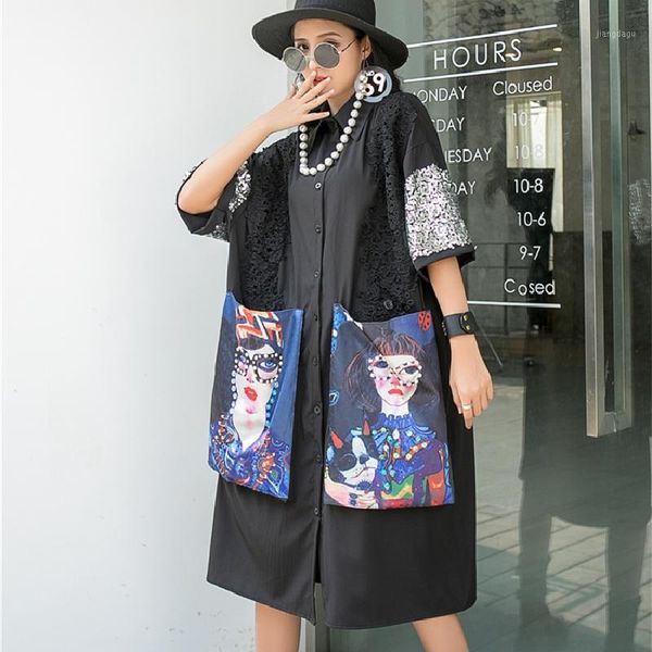 women's blouses & shirts plus size big package print patchwork long loose 2021 sequins short sleeve beads embroidery shirt blusas, White
women's blouses & shirts plus size big package print patchwork long loose 2021 sequins short sleeve beads embroidery shirt blusas, White